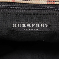 Burberry Tote bag in Tela in Rosso