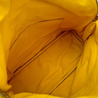 Hermès Bolide aus Canvas in Gelb
