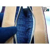 Céline Handbag Jeans fabric in Brown