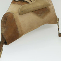 Dior Saddle Bag Suède in Bruin