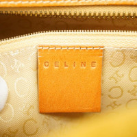 Céline Handbag Suede in Yellow