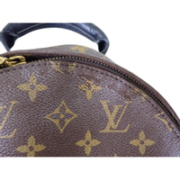 Louis Vuitton Palm Springs Backpack Leather in Brown