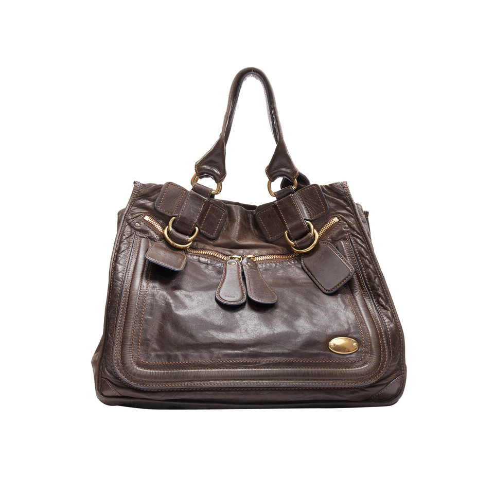 Chloé Tote bag Leather in Brown