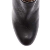 Lanvin Stiefel aus Leder in Schwarz