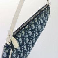 Dior Saddle Bag Canvas in Blauw