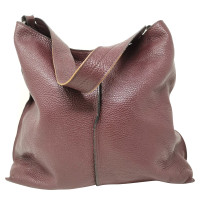 Furla Handbag Leather in Bordeaux