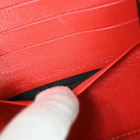 Balenciaga Papier aus Leder in Rot