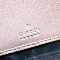Gucci GG Marmont Mini Leer in Fuchsia