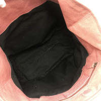 Balenciaga Handtasche aus Leder in Fuchsia