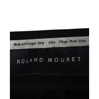 Roland Mouret Jacke/Mantel aus Wolle in Schwarz