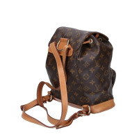Louis Vuitton Montsouris Backpack MM25 Canvas in Brown