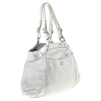 Hogan Silver colored handbag
