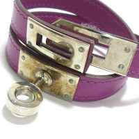 Hermès Bracelet/Wristband Leather in Violet
