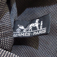 Hermès Rucksack aus Canvas in Schwarz