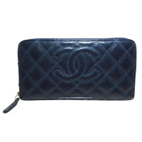 Chanel Matelassée aus Leder in Blau