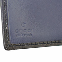 Gucci Sac à main/Portefeuille en Cuir verni en Noir