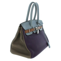 Hermès Birkin Bag 30 en Cuir en Violet