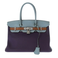 Hermès Birkin Bag 30 en Cuir en Violet