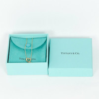 Tiffany & Co. Loving Heart Necklace Geelgoud in Goud