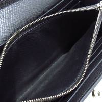 Hermès Kelly aus Leder in Schwarz