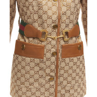 Gucci Blazer Cotton in Brown