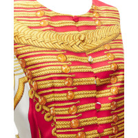 Hermès Oberteil aus Baumwolle in Rot
