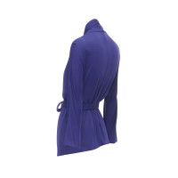 Hermès Oberteil aus Viskose in Blau
