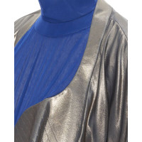 Balenciaga Kleid aus Baumwolle in Blau