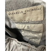Brunello Cucinelli Jeans Cotton in Grey