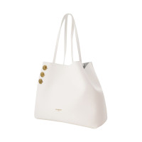 Balmain Handbag Leather in White