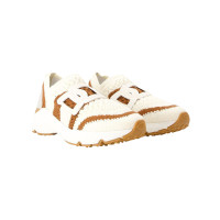 Tod's Trainers Canvas in Beige