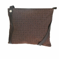 Bulgari Shoulder bag Canvas in Brown