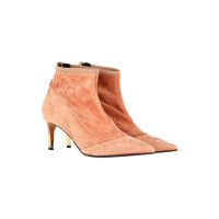 Balmain Ankle boots Suede in Pink
