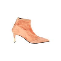 Balmain Ankle boots Suede in Pink