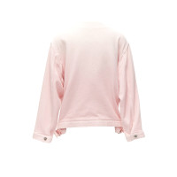Chanel Jacke/Mantel aus Baumwolle in Rosa / Pink