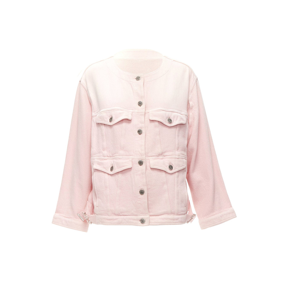 Chanel Veste/Manteau en Coton en Rose/pink