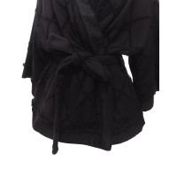 Chanel Jas/Mantel Katoen in Zwart