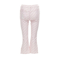 Christian Dior Paire de Pantalon en Coton en Rose/pink