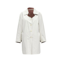 Hermès Jacket/Coat Cotton in Brown