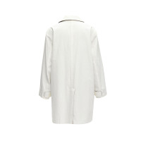 Hermès Jacke/Mantel aus Baumwolle in Braun