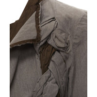 Comme Des Garçons Jacket/Coat Cotton in Grey