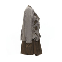 Comme Des Garçons Jacket/Coat Cotton in Grey