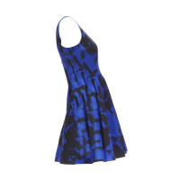 Alexander McQueen Dress Cotton in Blue