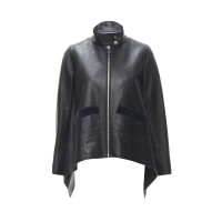 Hermès Veste/Manteau en Cuir en Noir