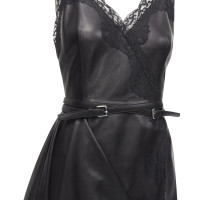 Alexander McQueen Dress Leather in Black