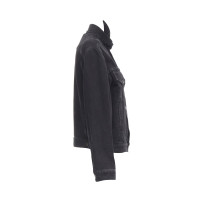 Balenciaga Jacke/Mantel aus Baumwolle in Grau