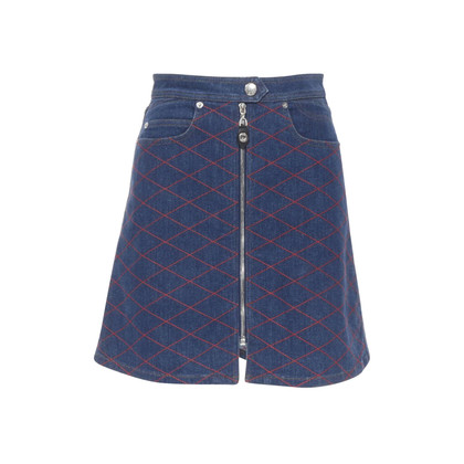 Louis Vuitton Skirt Cotton in Blue