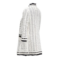 Chanel Jacke/Mantel in Weiß