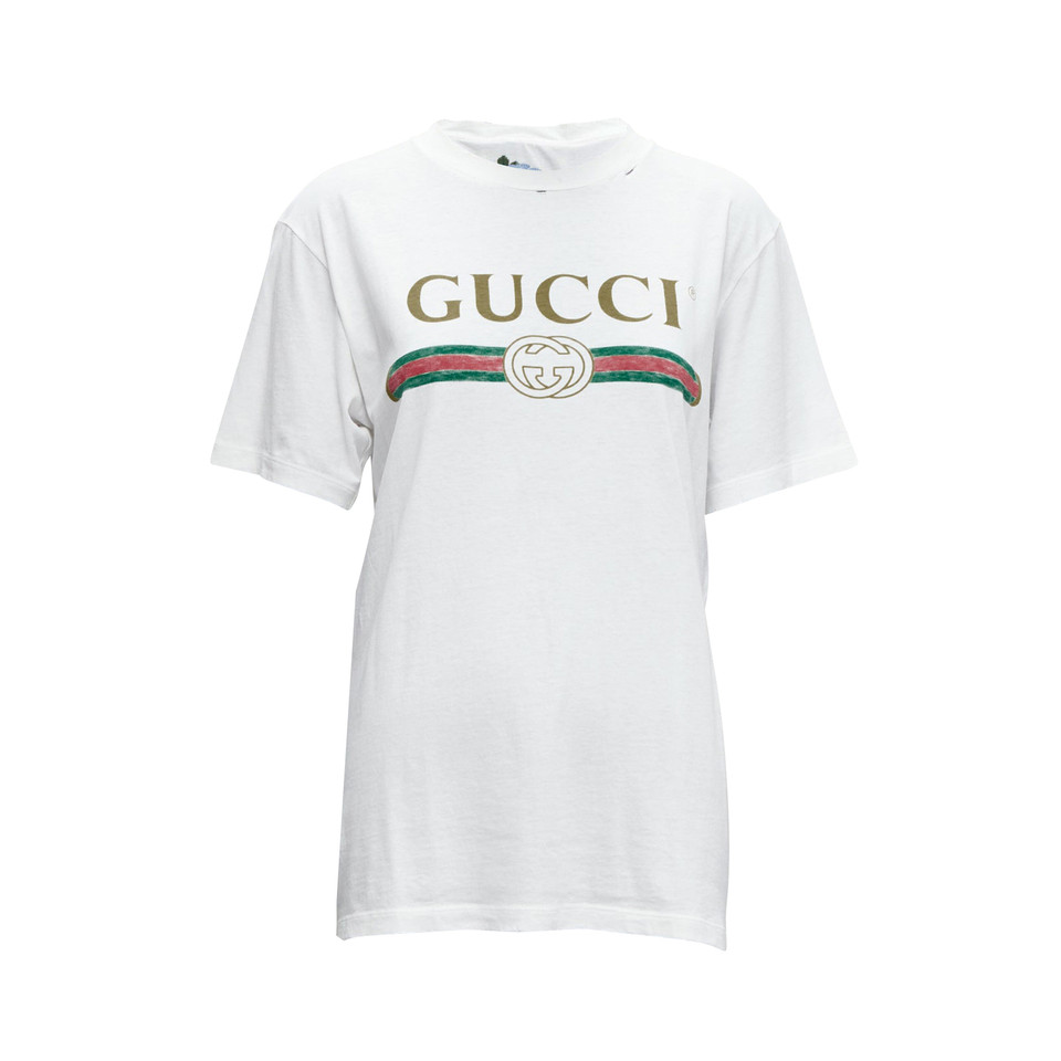 Gucci Top Cotton in White