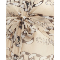 Chanel Oberteil aus Baumwolle in Nude